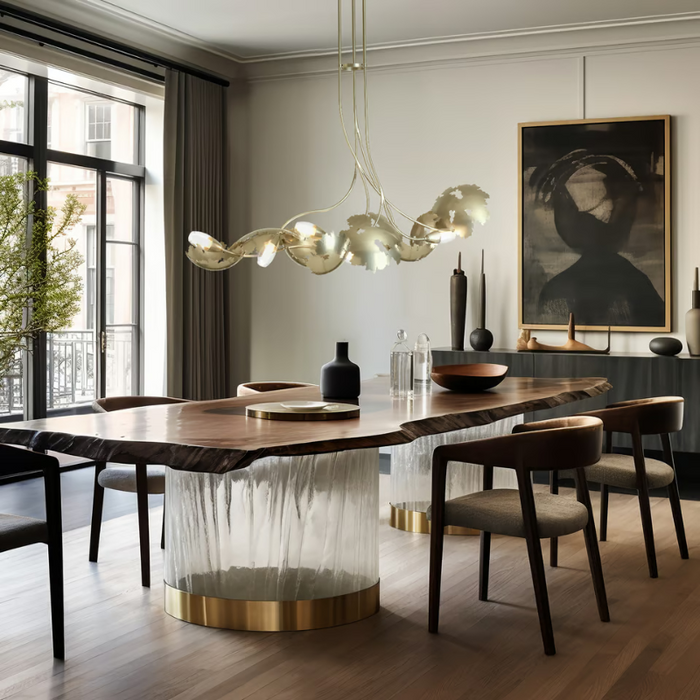 Hubbardton Forge 131097 Pangea 6-lt 48" Linear Pendant
