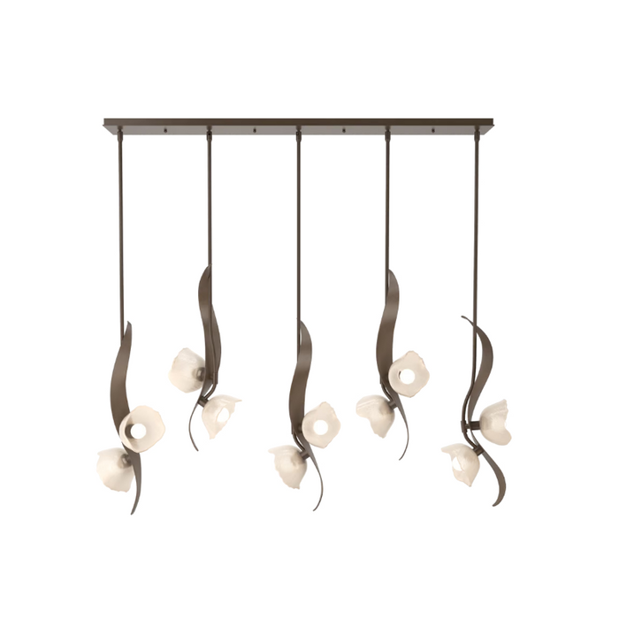 Hubbardton Forge 131098 Mika 10-lt 54" Pendant - Bronze