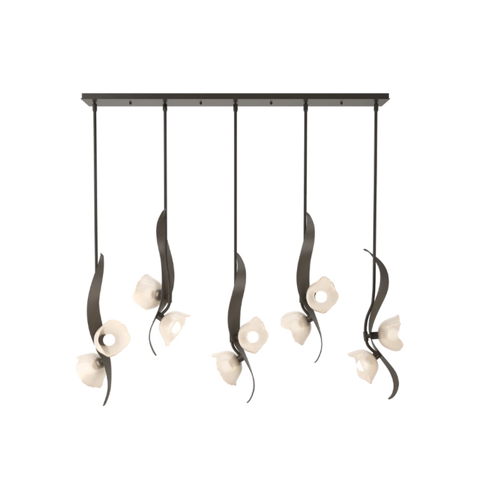 Hubbardton Forge 131098 Mika 10-lt 54" Pendant - Dark Smoke