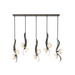 Hubbardton Forge 131098 Mika 10-lt 54" Pendant - Dark Smoke