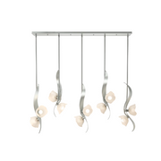 Hubbardton Forge 131098 Mika 10-lt 54" Pendant - Vintage Platinum