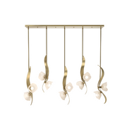 Hubbardton Forge 131098 Mika 10-lt 54" Pendant - Modern Brass