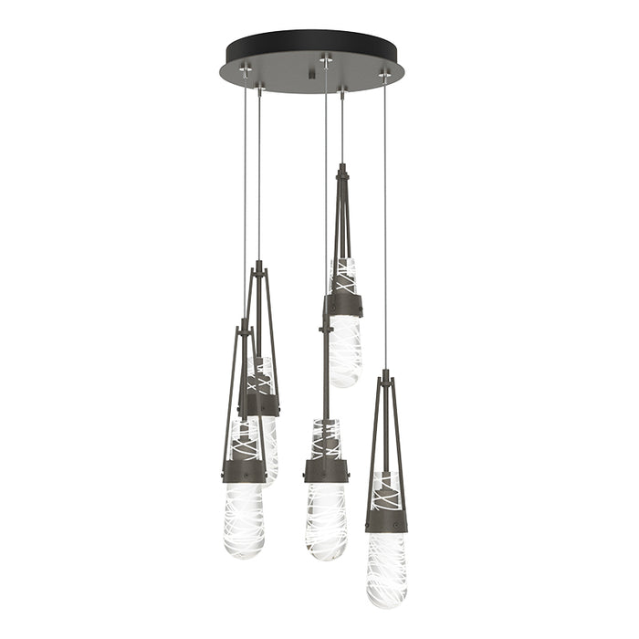 Hubbardton Forge 131120 Link 5-lt 13" LED Pendant