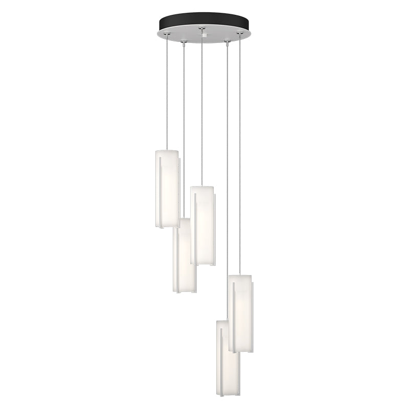 Hubbardton Forge 131124 Exos 5-lt 14" LED Pendant