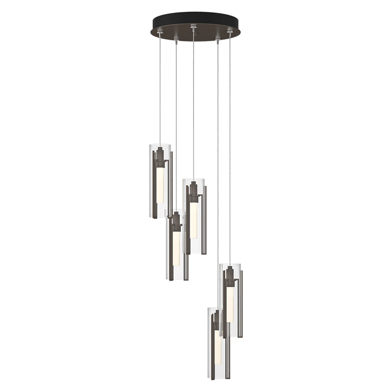 Hubbardton Forge 131124 Exos 5-lt 14" LED Pendant