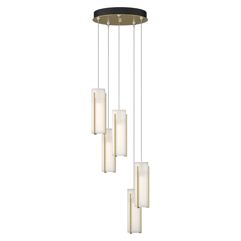 Hubbardton Forge 131124 Exos 5-lt 14" LED Pendant