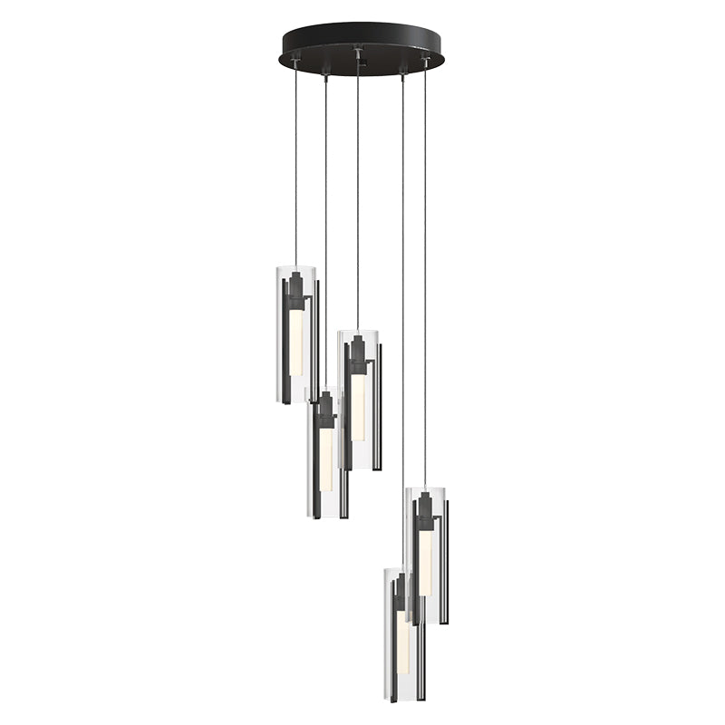 Hubbardton Forge 131124 Exos 5-lt 14" LED Pendant