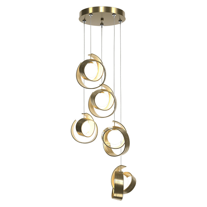 Hubbardton Forge 131129 Riza 5-lt 19" Pendant