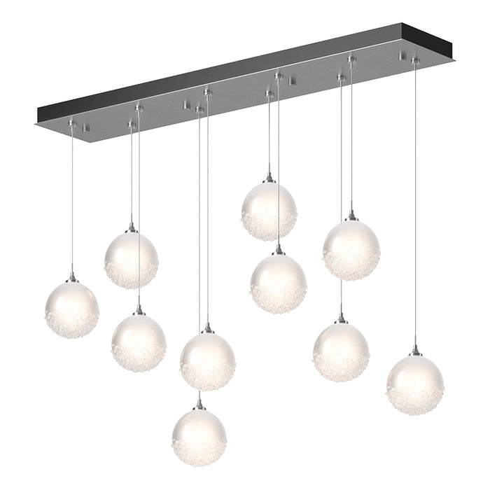 Hubbardton Forge 131130 Fritz Globe 10-lt 45" LED Pendant