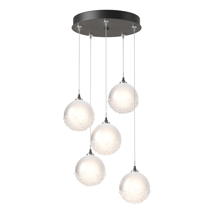 Hubbardton Forge 131131 Fritz Globe 5-lt 15" LED Pendant