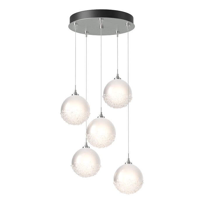 Hubbardton Forge 131131 Fritz Globe 5-lt 15" LED Pendant