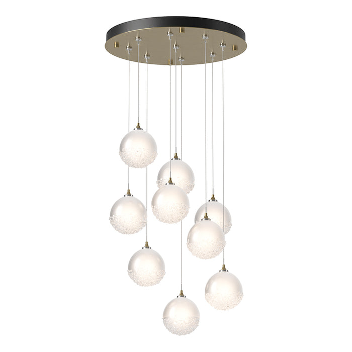 Hubbardton Forge 131133 Fritz Globe 9-lt 21" LED Pendant