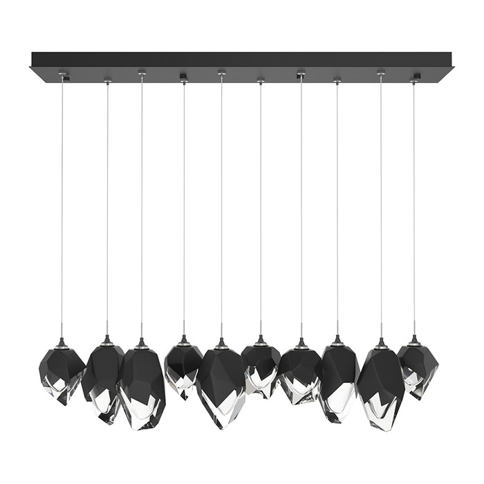 Hubbardton Forge 131145 Chrysalis 10-lt 45" LED Mixed Crystal Pendant