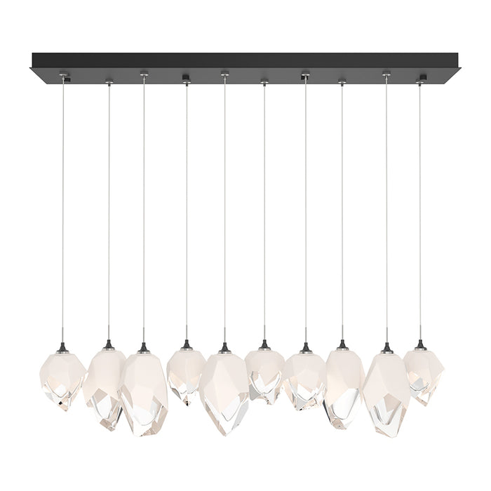 Hubbardton Forge 131145 Chrysalis 10-lt 45" LED Mixed Crystal Pendant