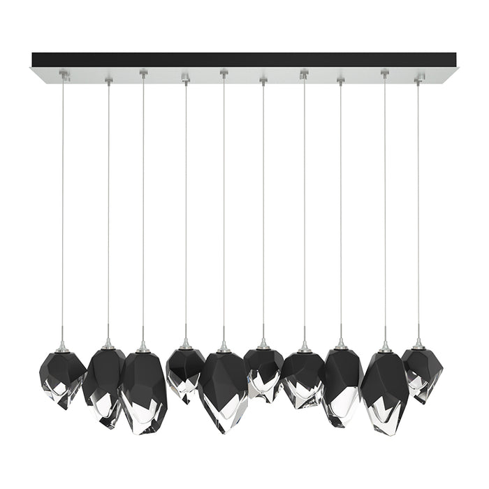 Hubbardton Forge 131145 Chrysalis 10-lt 45" LED Mixed Crystal Pendant