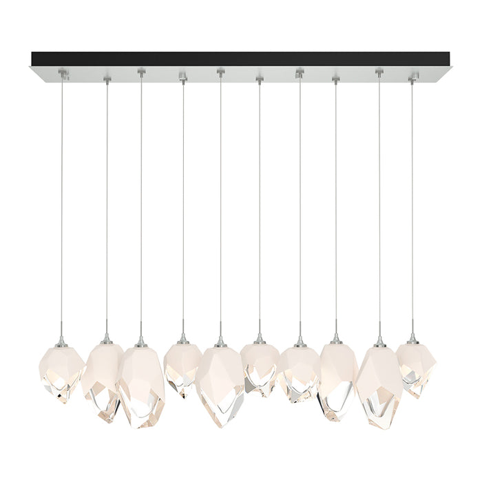 Hubbardton Forge 131145 Chrysalis 10-lt 45" LED Mixed Crystal Pendant
