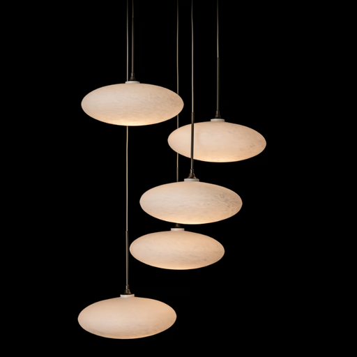 Hubbardton Forge 131146 Clouds 5-lt 20" LED Pendant