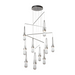 Hubbardton Forge 131149 Link 10-lt 35" LED Pendant - Vintage Platinum
