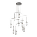 Hubbardton Forge 131149 Link 10-lt 35" LED Pendant - Vintage Platinum