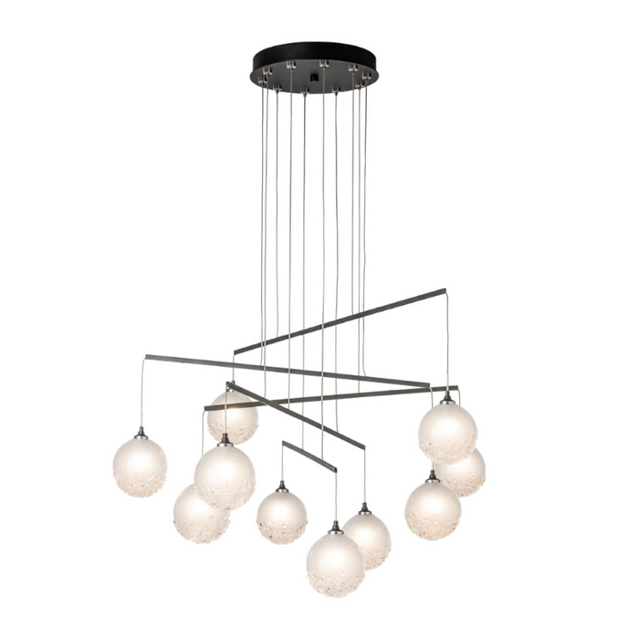 Hubbardton Forge 131151 Fritz 10-lt 37" LED Pendant - Oil Rubbed Bronze