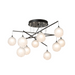 Hubbardton Forge 131151 Fritz 10-lt 37" LED Pendant - Oil Rubbed Bronze