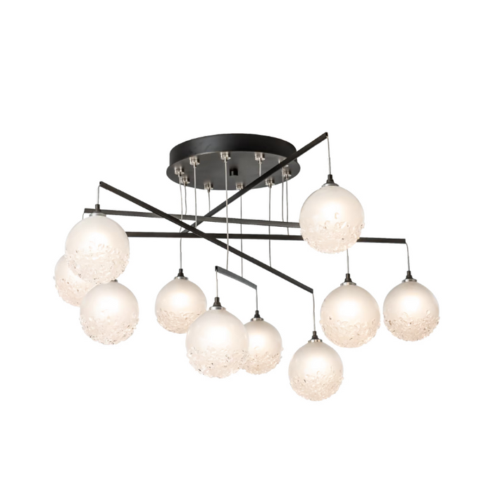 Hubbardton Forge 131151 Fritz 10-lt 37" LED Pendant - Oil Rubbed Bronze
