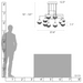 Hubbardton Forge 131151 Fritz 10-lt 37" LED Pendant