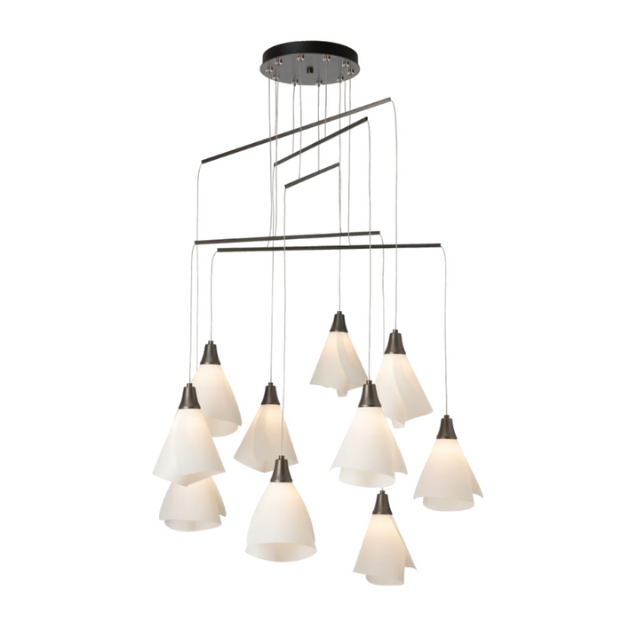 Hubbardton Forge 131152 Mobius 10-lt 39" LED Pendant - Dark Smoke