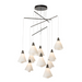 Hubbardton Forge 131152 Mobius 10-lt 39" LED Pendant - Dark Smoke