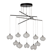 Hubbardton Forge 131153 Ume 10-lt 39" LED Pendant - Oil Rubbed Bronze