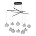 Hubbardton Forge 131153 Ume 10-lt 39" LED Pendant - Oil Rubbed Bronze