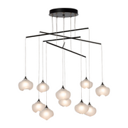 Hubbardton Forge 131153 Ume 10-lt 39" LED Pendant - Oil Rubbed Bronze