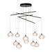 Hubbardton Forge 131153 Ume 10-lt 39" LED Pendant - Oil Rubbed Bronze