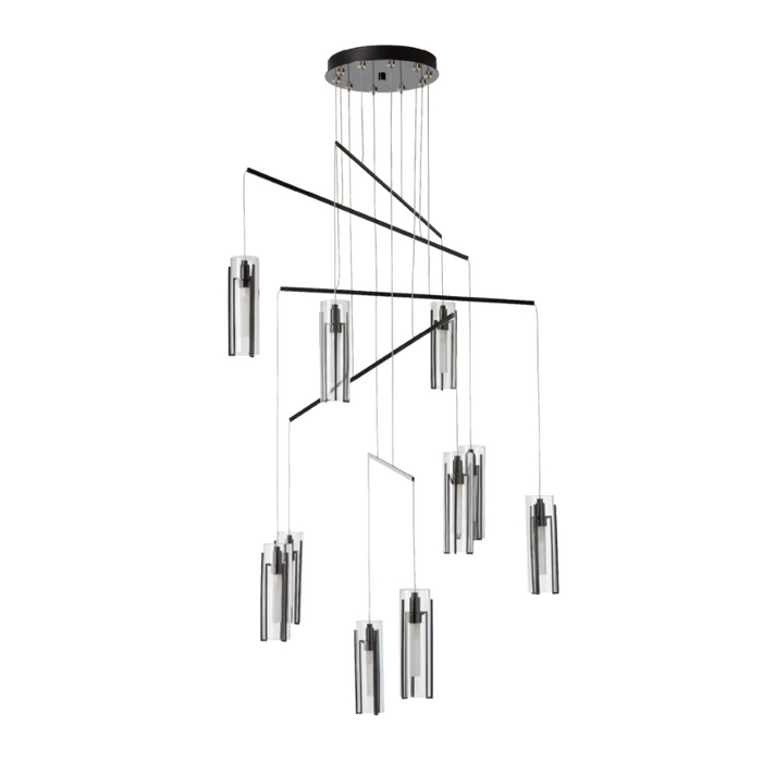 Hubbardton Forge 131154 Exos 10-lt 35" LED Pendant