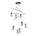 Hubbardton Forge 131154 Exos 10-lt 35" LED Pendant
