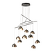 Hubbardton Forge 131155 Brooklyn 10-lt 38" LED Pendant