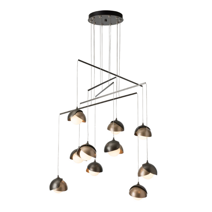 Hubbardton Forge 131155 Brooklyn 10-lt 38" LED Pendant