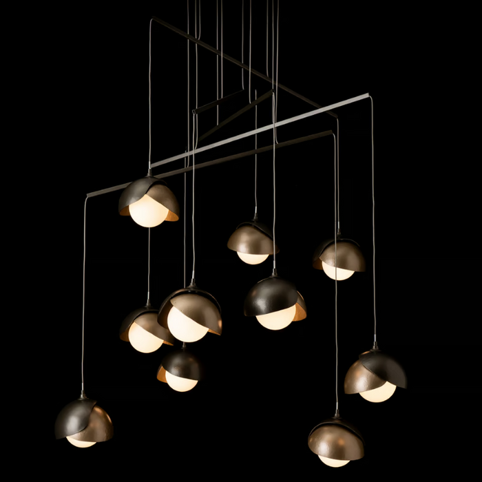 Hubbardton Forge 131155 Brooklyn 10-lt 38" LED Pendant