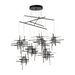 Hubbardton Forge 131156 Tura 10-lt 49" LED Pendant - Oil Rubbed Bronze