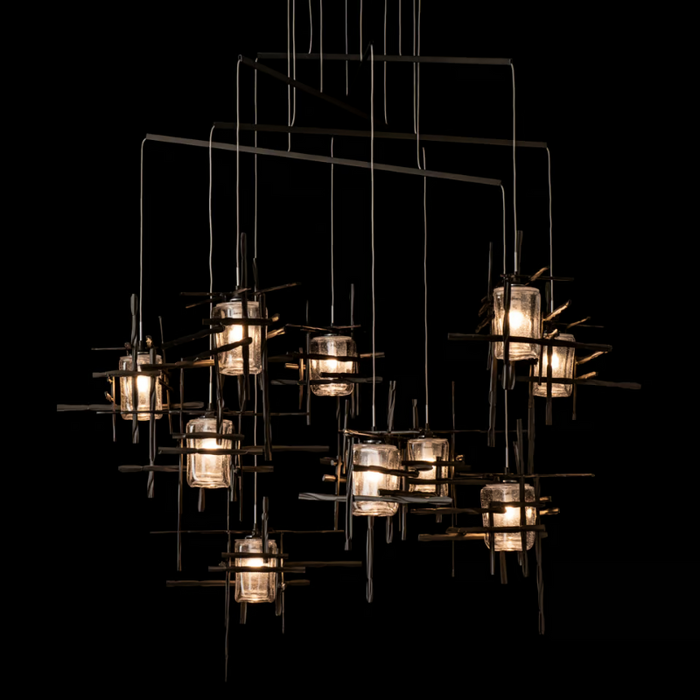 Hubbardton Forge 131156 Tura 10-lt 49" LED Pendant