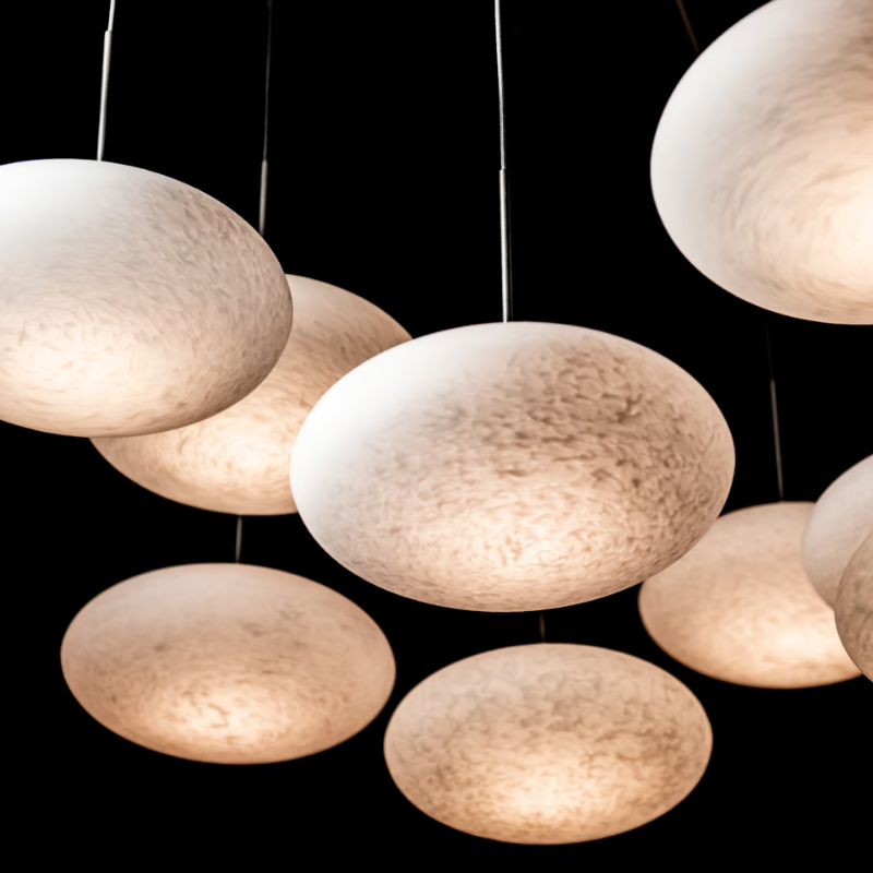 Hubbardton Forge 131157 Clouds 10-lt 42" LED Pendant