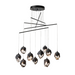 Hubbardton Forge 131159 Chrysalis 10-lt 37" LED Pendant - Black
