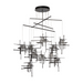 Hubbardton Forge 131160 Tura 10-lt 49" LED Pendant - Oil Rubbed Bronze