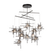 Hubbardton Forge 131160 Tura 10-lt 49" LED Pendant - Oil Rubbed Bronze