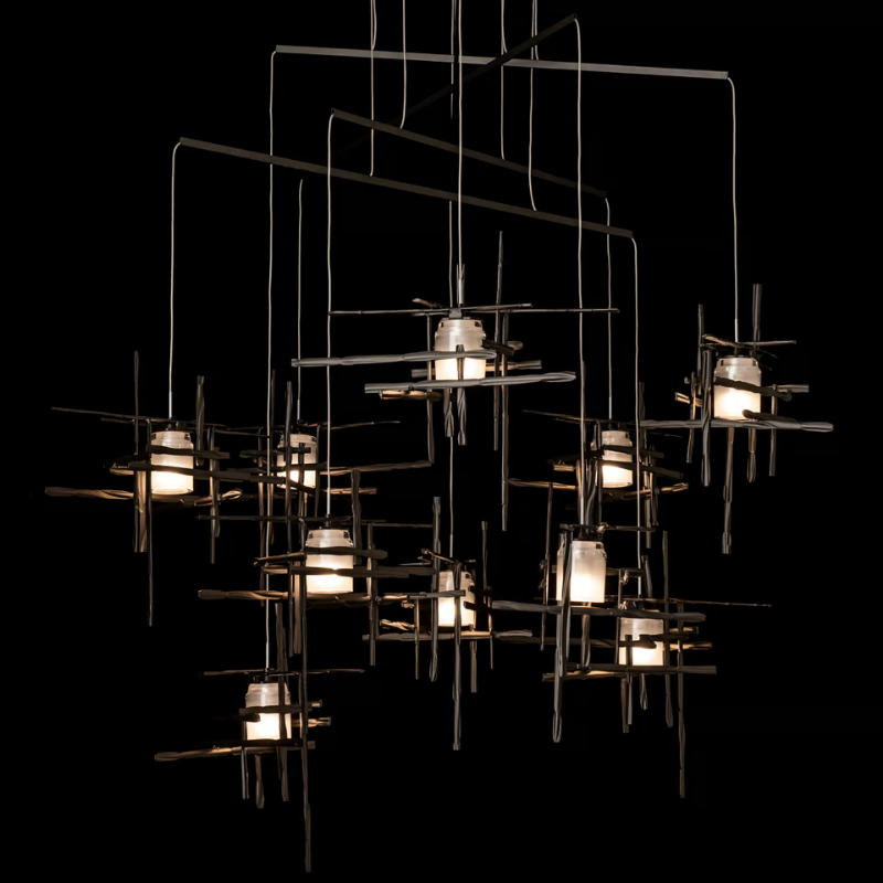 Hubbardton Forge 131160 Tura 10-lt 49" LED Pendant