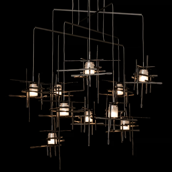 Hubbardton Forge 131160 Tura 10-lt 49" LED Pendant