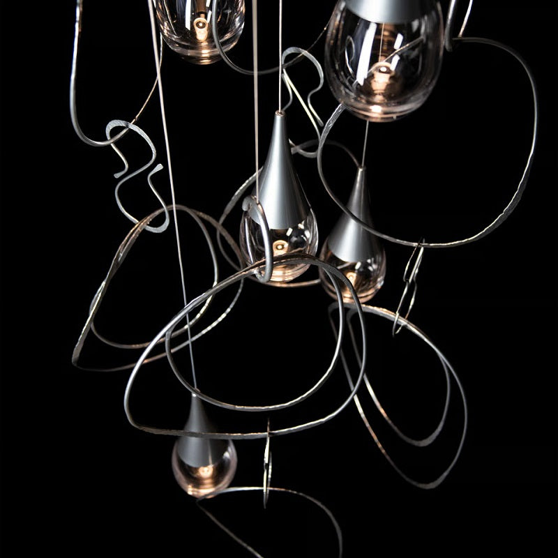 Hubbardton Forge 131161 Lyric 5-lt 31" LED Round Pendant