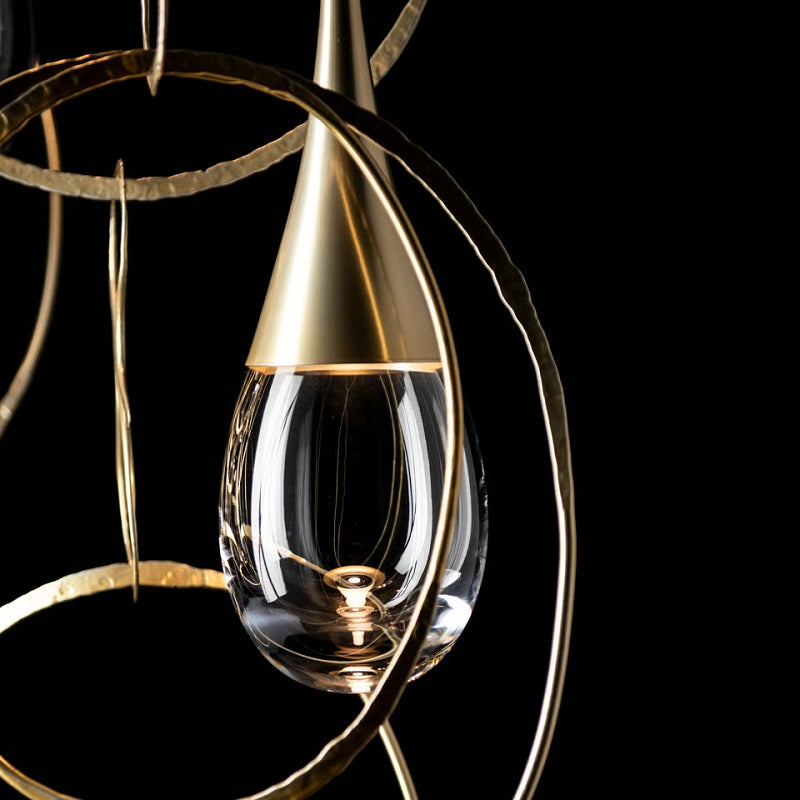 Hubbardton Forge 131162 Lyric 7-lt 52" LED Linear Pendant