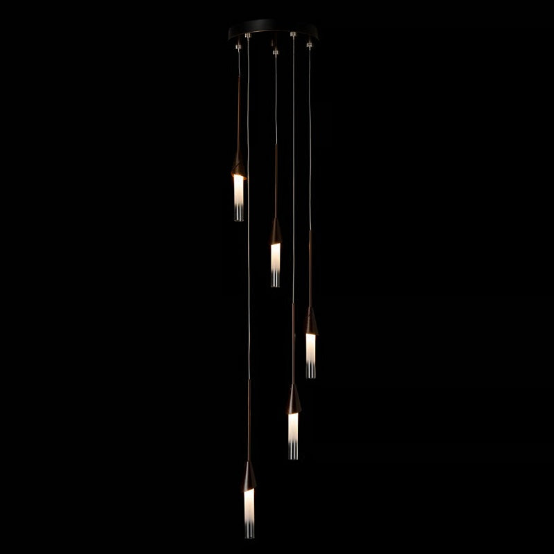 Hubbardton Forge 131163 Lilium 5-lt 12" LED Round Pendant