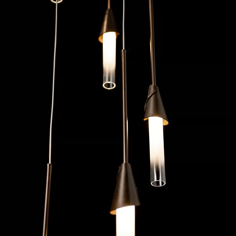 Hubbardton Forge 131163 Lilium 5-lt 12" LED Round Pendant